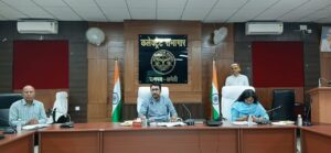 Amethi DM Shashank Chaudhary Jal Jeevan Mission Review Meeting